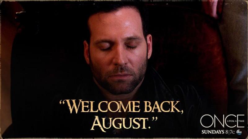 August is back in 'Once Upon a Time'