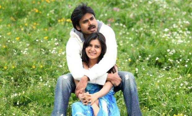 Samantha and Pawan Kalyan in Attarintiki Daredi Samantha and Pawan Kalyan in Attarintiki Daredi