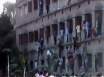 Open Cheating: Parents help Class 10 students during board exams in Bihar.