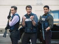 Seamus Dever, Nathan Fillion and Jon Huertas
