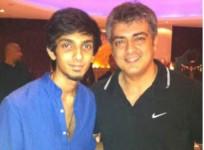 Anirudh with Ajith