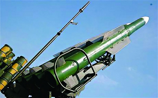 Representational Image A Russian BUK Missile