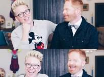 Tyler Oakley and Jesse Tyler Ferguson