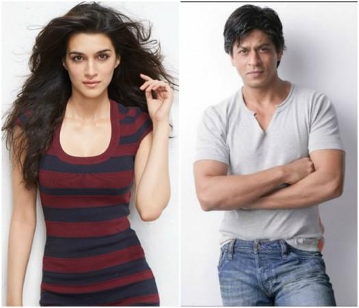 Shah Rukh Khan and Kriti Sanon Shah Rukh Khan and Kriti Sanon