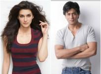 Shah Rukh Khan and Kriti Sanon