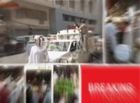 A bomb blast outside Dawood Bohra mosque in Karachi killed one person