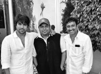 Ram Charan, SS Thaman and Srinu Vaitla