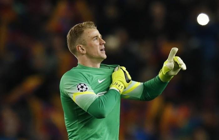 Hart was surperb during Manchester City's recent Champions League clash against Barcelona Joe Hart
