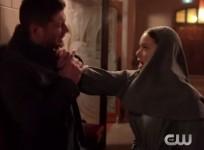 dean and 'hot' nun in paint it black