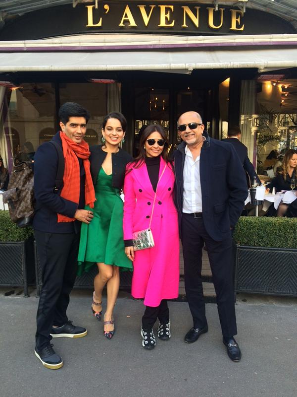 Rare Picture of Kangana Ranaut