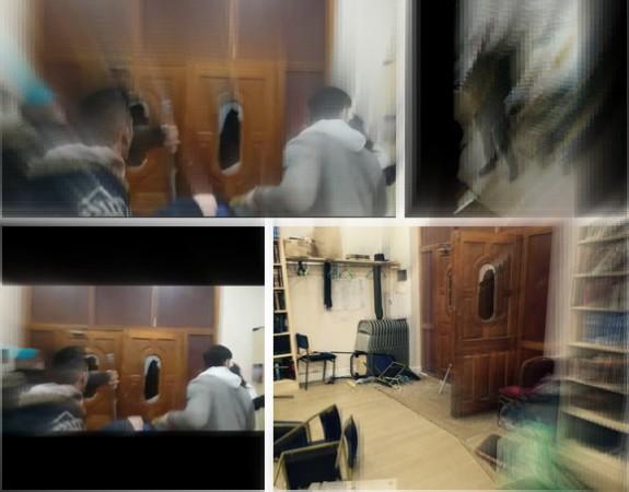Mob attacks Jewish prayer house in London.