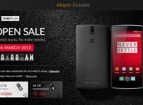 Amazon India to Host OnePlus One Open Sale on 24 March; Both 16GB and 64GB Models Can be Grabbed Without Invites