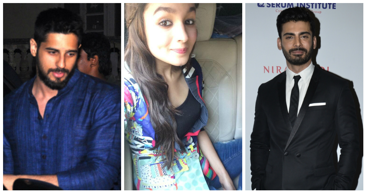 Sidharth Malhotra, Alia Bhatt, Varun Dhawan Sidharth Malhotra, Alia Bhatt, Varun Dhawan