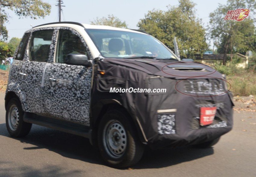 Mahindra Quanto Facelift Spied Testing Again