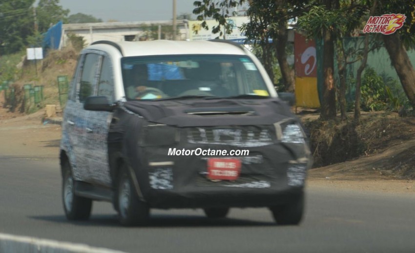 Mahindra Quanto Facelift Spied Testing Again