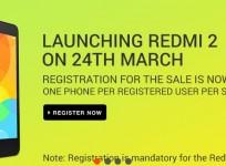 Xiaomi Redmi 2, Mi4 (64GB) Flipkart Flash Sale to Go Live on 24 March