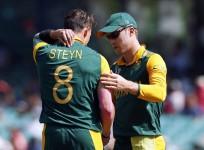 Dale Steyn AB De Villiers South Africa ICC Cricket World Cup 2015