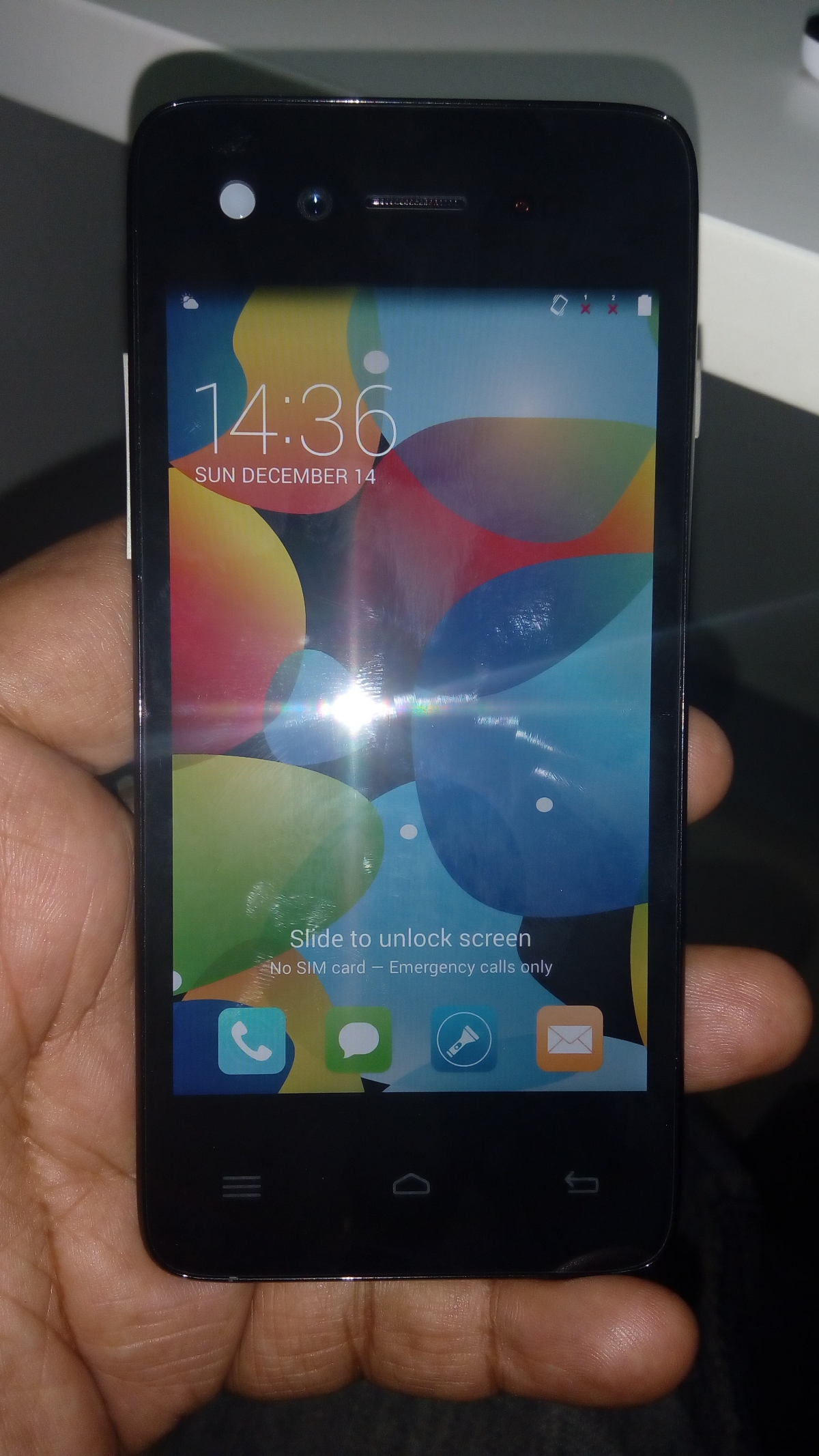 Infocus M2- Front Look