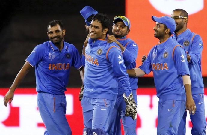 India players have been a much happier bunch after leaving Australia behind them India MS Dhoni Suresh Raina Mohammed Shami Shikhar Dhawan Ajinkya Rahane ICC Cricket World Cup 2015