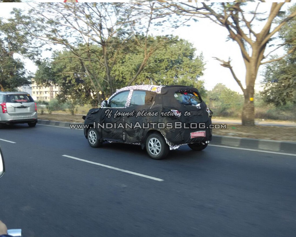 Mahindra S101 Compact SUV Spied Testing Again
