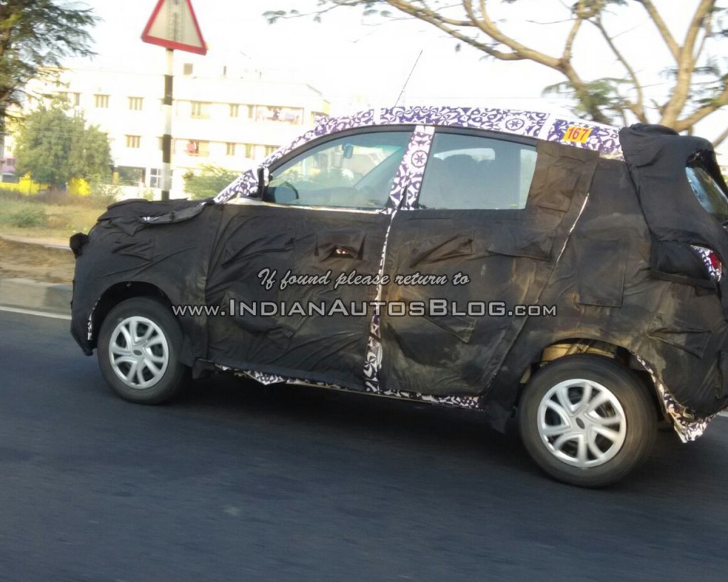 Mahindra S101 Compact SUV Spied Testing Again