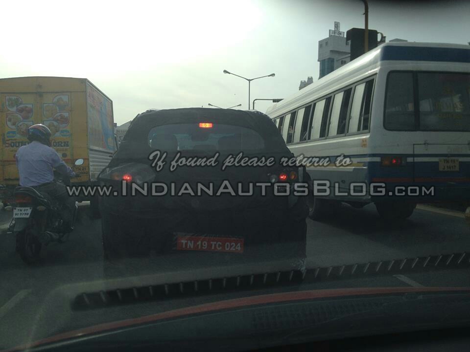 Mahindra S101 Compact SUV Spied Testing Again