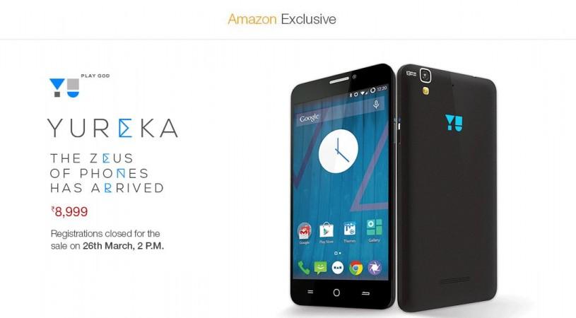 Micromax YU Yureka Amazon India Flash Sale 11.0 to Go Live on 25 March Micromax YU Yureka Amazon India Flash Sale 11.0 to Go Live on 25 March