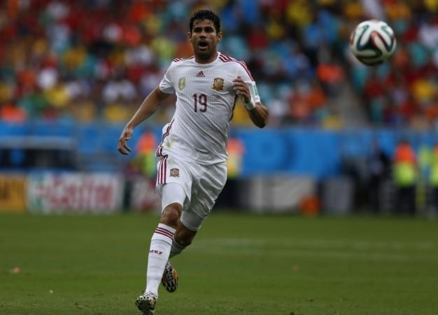 Costa was not very impressive in the 2014 World Cup Diego Costa