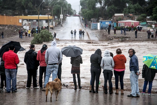 Chile Floods 2 Dead, 24 Missing Government Declares State of