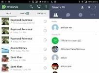 Whatsapp and Line Interface