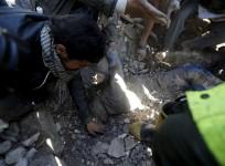 yemen-devastation-after-air-strike-near-sanaa-airport