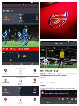 The official Arsenal Android app on Google Play