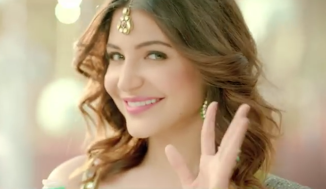 Anushka Sharma in 7UP advertisement