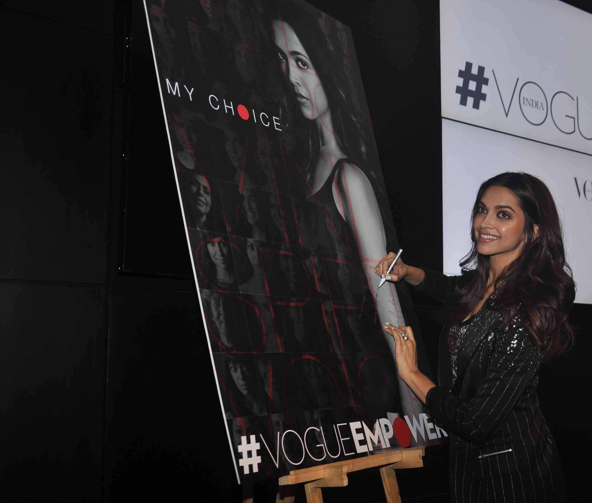 Deepika Padukone in 'My Choice' video launch