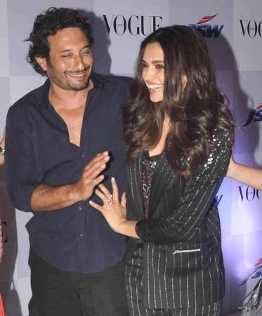 'My Choice' director Homi Adajania and Deepika Padukone Deepika Padukone in 'My Choice' video launch