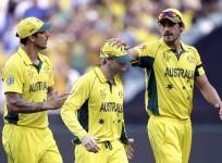 Mitchell Johnson Steven Smith Mitchell Starc Australia ICC Cricket World Cup 2015