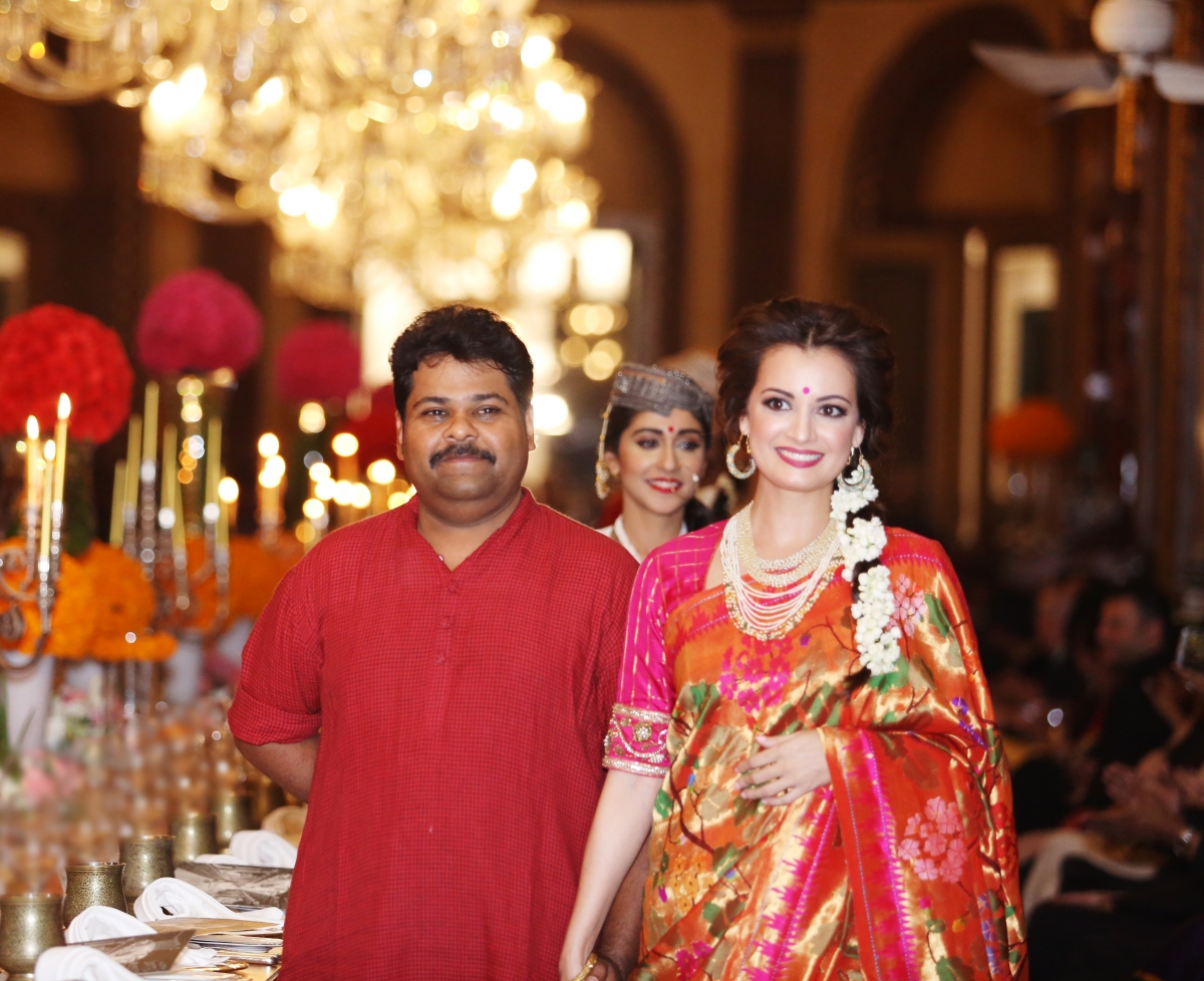 Dia Mirza walks Gaurang Shah's Fashion Show 'Noor'