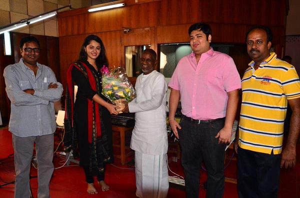 Anushka Shetty Meets Ilyaraja