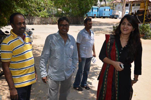 Anushka Shetty Meets Ilyaraja