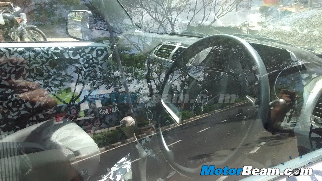 Mahindra New-Gen Bolero U301 Interior Snapped in production Ready Guise
