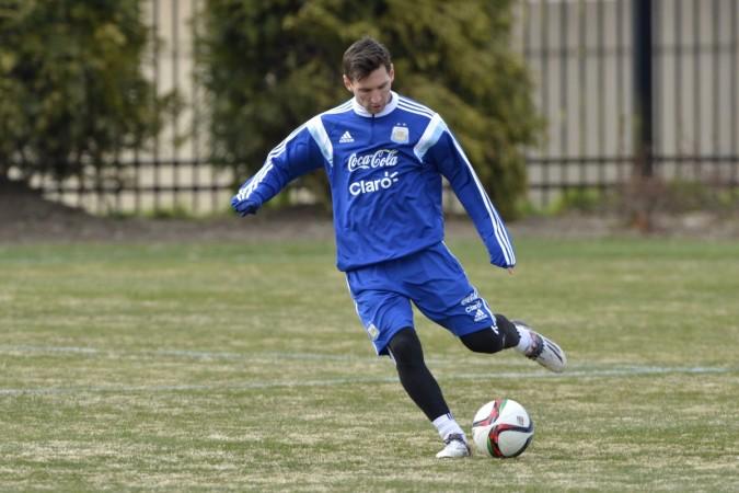 Lionel Messi's preparation for the Copa America might have been hampered with such news. Lionel Messi