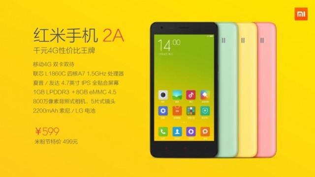 Xiaomi Unveils Cheaper Redmi 2A Model with Leadcore SoC; Price, Specifications Xiaomi Unveils Cheaper Redmi 2A Model with Leadcore SoC; Price, Specifications
