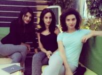 Nora Fatehi, Scarlett Wilson and Gabriela Bertante