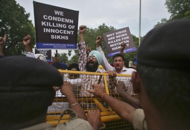 sikh protest
