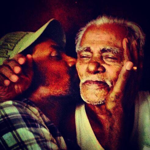Remo D'Souza with his father Old Picture of Remo D'Souza