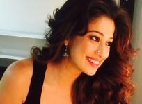 Rai Laxmi on the set of Akira