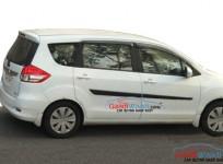 Maruti Ertiga Facelift Spied Testing