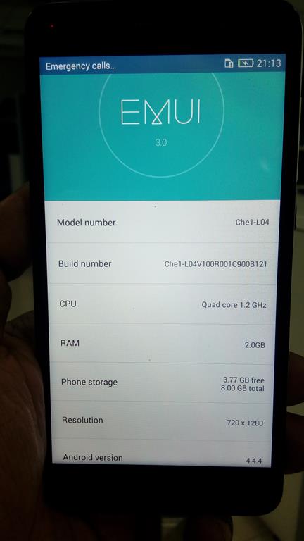 Huawei Honor 4X Specifications