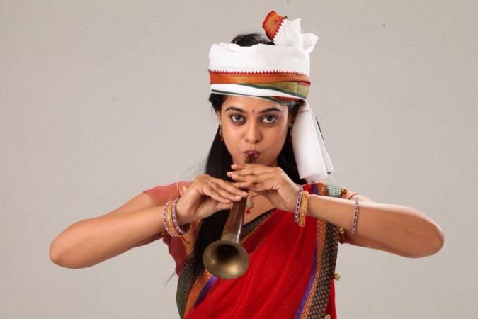 A picture of Bindu Madhavi. Bindu Madhavi