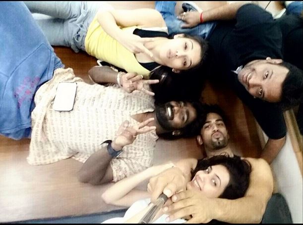 Upen Patel and Karishma Tanna